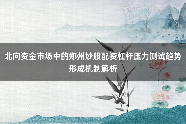 北向资金市场中的郑州炒股配资杠杆压力测试趋势形成机制解析